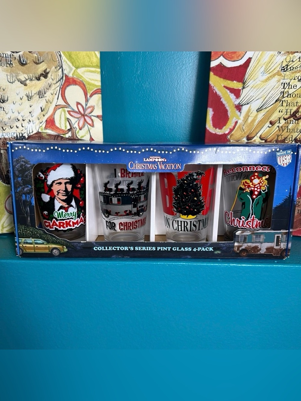 National Lampoon Christmas Collector’s Edition Pint Glasses